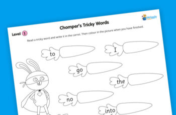 Chomper's Tricky Words