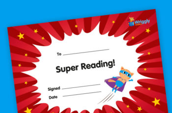 Superhero Certificate