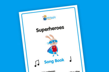 Superhero Song Book